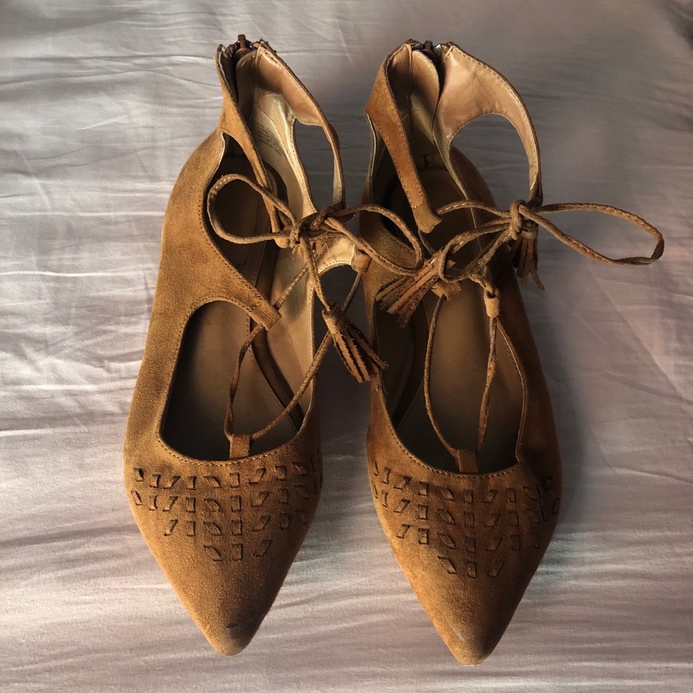 2/$15 Suede Flats